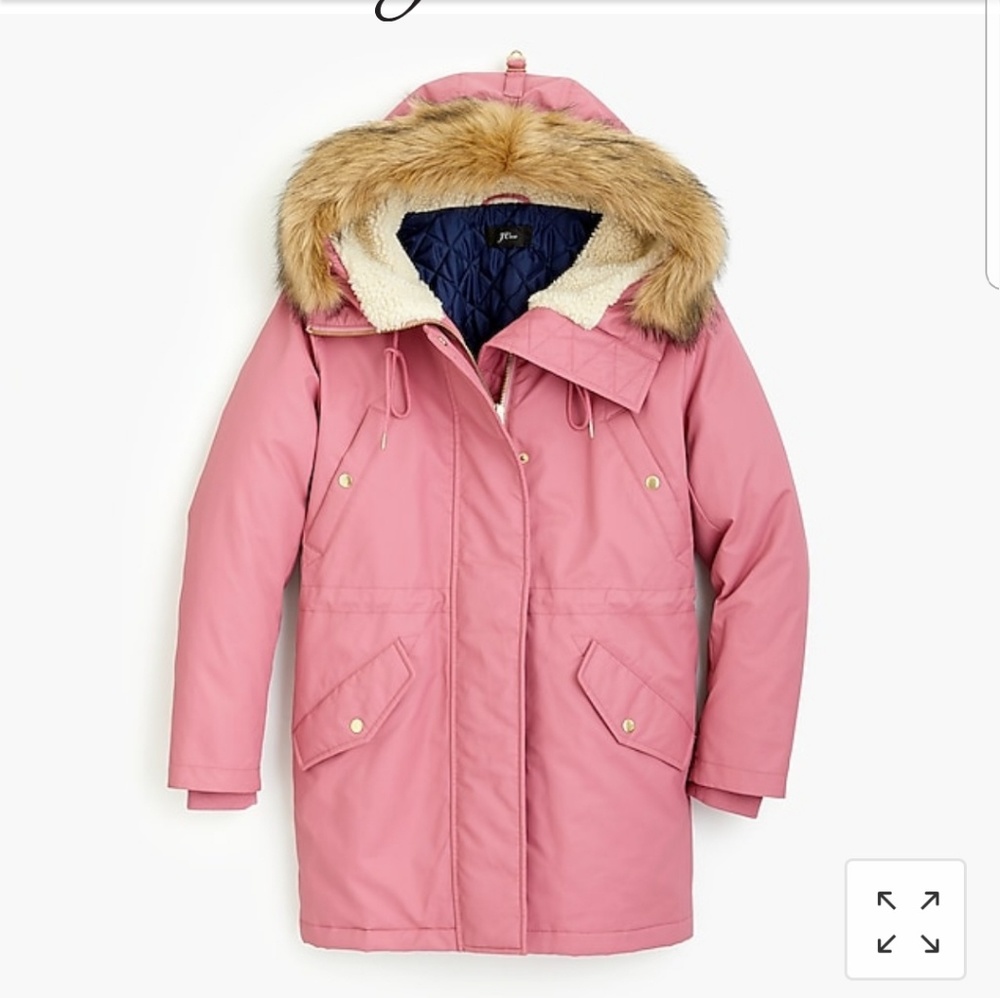 J Crew perfect winter parka